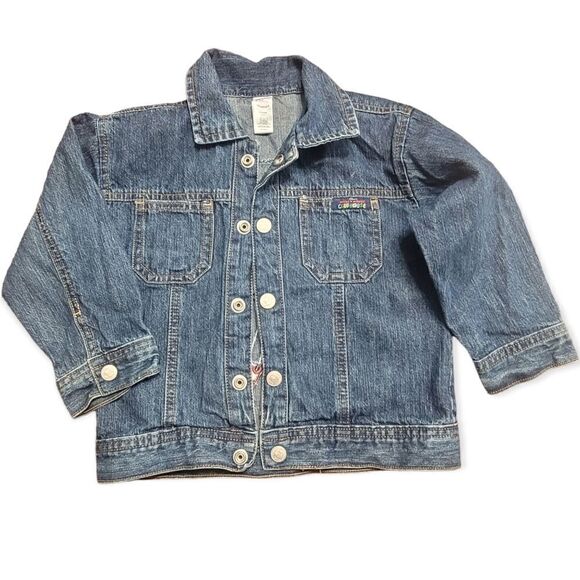 Disney embroidered jean jacket 2T - Picture 2 of 5